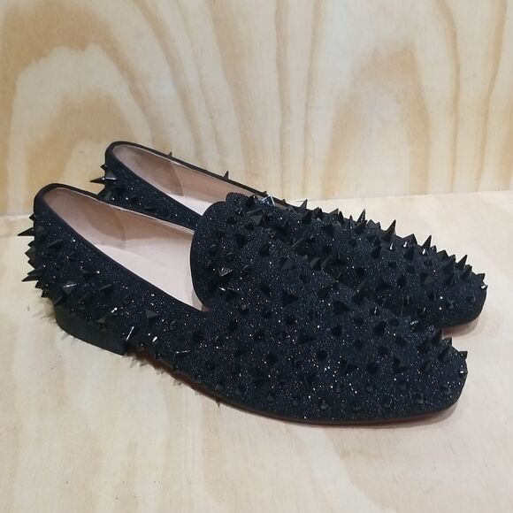 Justar Men's Studded Spikes Loafers Men's size 12 - Picture 4 of 9
